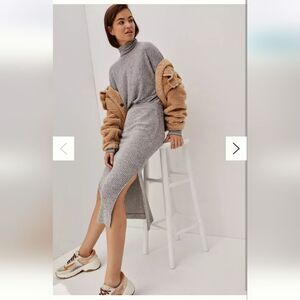 Anthropologie Saturday Sunday Mariah Ribbed Knit Maxi Dress